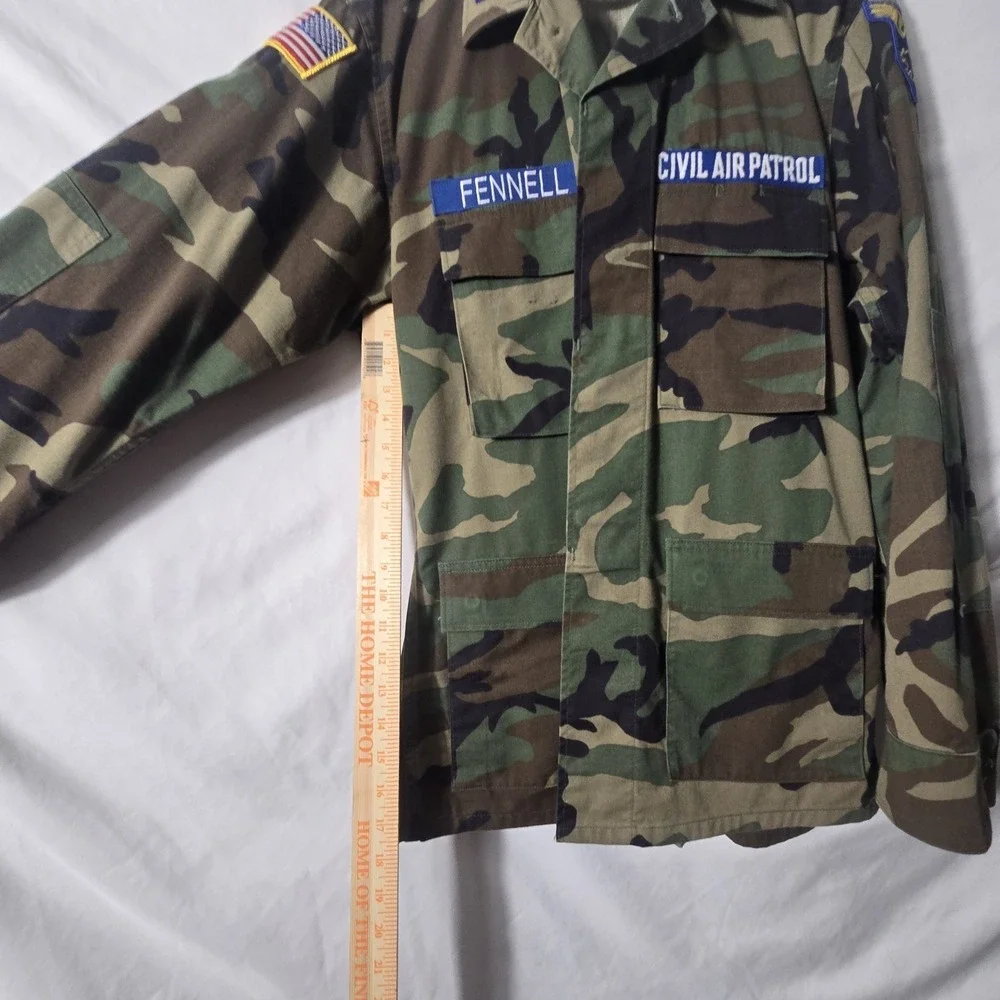 Civil Air Patrol California  Woodland Combat Coat Medium Nato Size 7080/9404